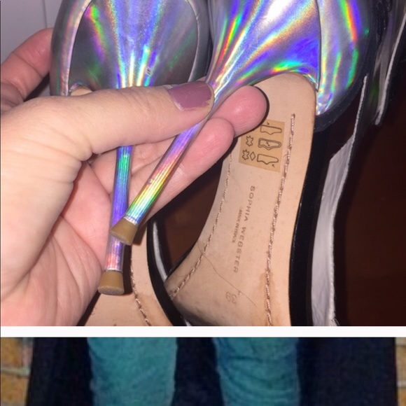 🦋 Sophia Webster iridescent heels - Picture 3 of 4
